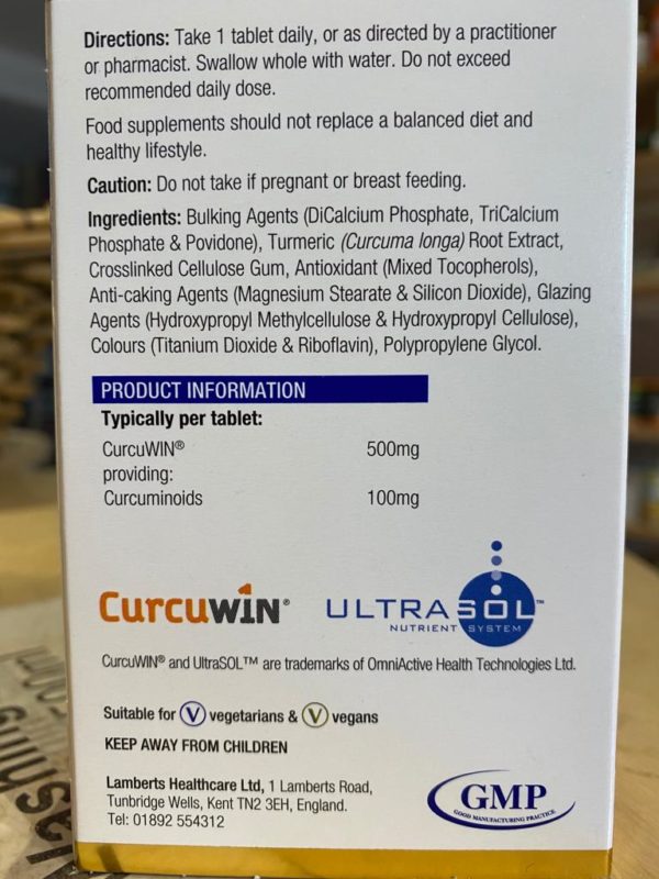Curcumin Ultra product information